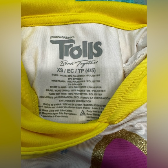 Lot of 3 Toddler Girls Disney Princess Dress up Costumes Play Dress Frozen XS 4T - Picture 11 of 12